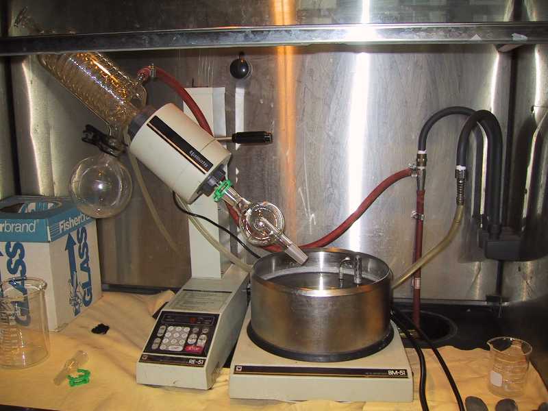 Microprocessor Controlled Rotary Evaporator